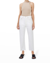 Agolde High Rise Stovepipe Jeans Cake In Element