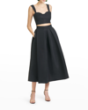 Sachin & Babi Darcy Sleeveless Crop Top In Black