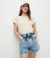 Allsaints Anna Tee In Pale Yellow
