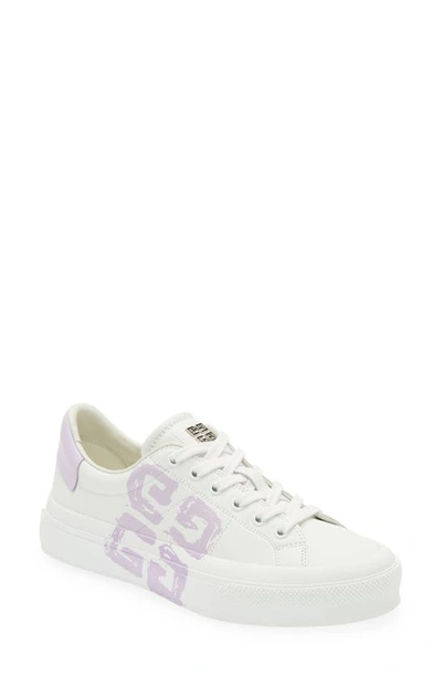Givenchy X Josh Smith City Sport Low Top Sneaker In White