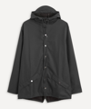 Rains 12010 Short Rain Jacket In Black