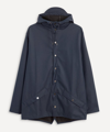 Rains 12010 Short Rain Jacket In Navy