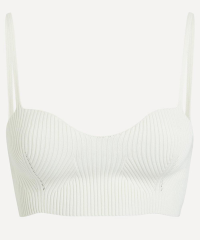 Dries Van Noten Jadah Top - Size 8 In Ecru