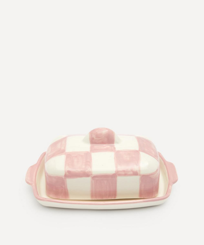 Vaisselle Buttercup Butter Dish In Rosa