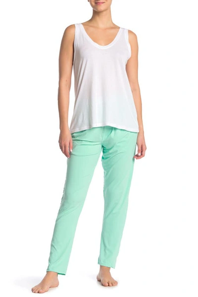 Aqs Soft Knit Lounge Pants In Mint