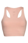 Girlfriend Collective Paloma Bra Classic In Misty Rose