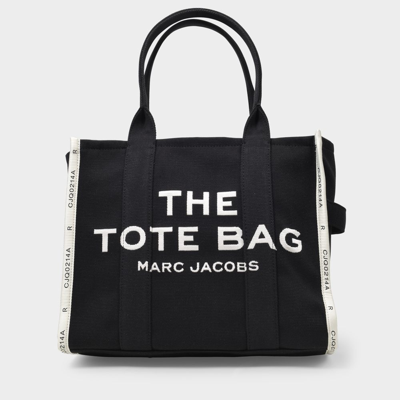 Marc Jacobs (the) Tasche The Large Tote Aus Canvas Schwarz In Black