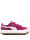 PUMA MAYU UP SUEDE SNEAKERS