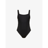 Good American Scuba Stretch-woven Body In Black001
