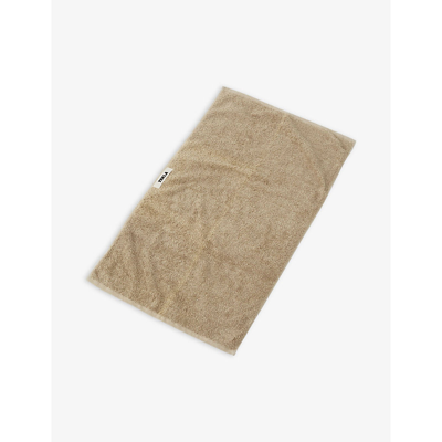 Tekla Brown Logo-embossed Organic-cotton Bath Towel 70cm X 140cm