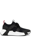 Moncler Lunarove Neoprene Low-top Sneakers In Black