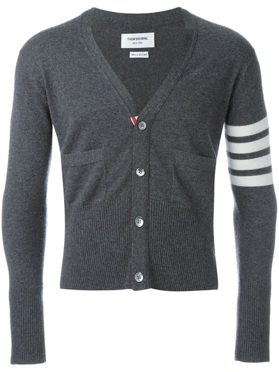 Thom Browne Classic Cashmere 开衫 In Medgrey 038