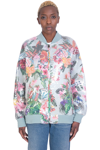 Golden Goose Erika Bomber In Multicolor Polyester In Multicolor