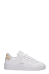GOLDEN GOOSE GOLDEN GOOSE PURE STAR trainers IN WHITE LEATHER