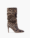 Paris Texas 90mm Cheetah Print Slouchy Boots In Cheetah