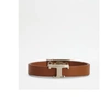 Tod's Bracciale In Pelle Marrone Xemb1990100rlxs410 In Brown