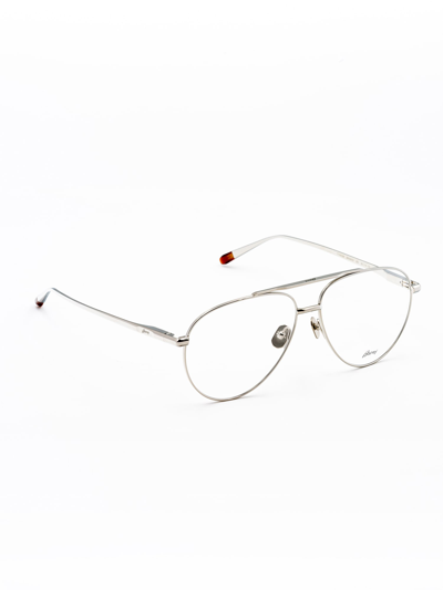 Brioni Br0091o Eyewear In Silver Silver Transpa