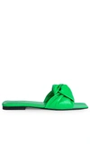 By Far Lima Open-toe Sandals In Green