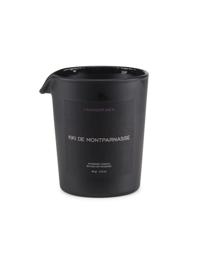 Kiki De Montparnasse Small Santal No.2 Massage Oil Candle In Lavender