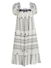 FREE PEOPLE WOMEN'S JAMIE EMBROIDERED MAXI DRESS