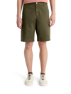 Woolrich Cotton Cargo Bermuda Shorts In Green