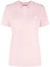 Golden Goose Pink Cotton T-shirt In Stratosphere