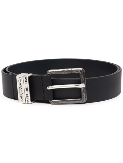 Diesel Only The Brave Belt In Schwarz