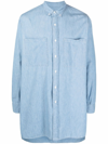 Levi's Denim Family Button-collar Shirt In Blau