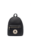 LOVE MOSCHINO LOGO-PLAQUE BACKPACK