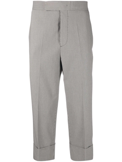 Sapio Center Crease Trousers In Gray