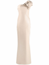 LE PETITE ROBE DI CHIARA BONI RUCHED SLEEVELESS GOWN