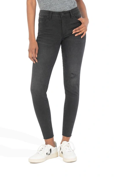 Kut From The Kloth Donna Fab Ab High Waist Ankle Skinny Jeans In Hundred