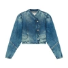 Ba&sh Daisy Denim Jacket In Blue