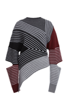 Stella Mccartney Women's Stella By Stella 3d Stripes Sweater In Stripe,multi