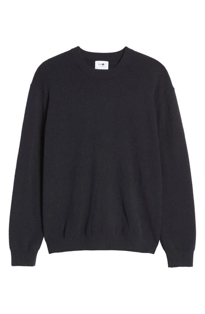 Nn07 Danny 6429 Rib Sweater In Navy Blue