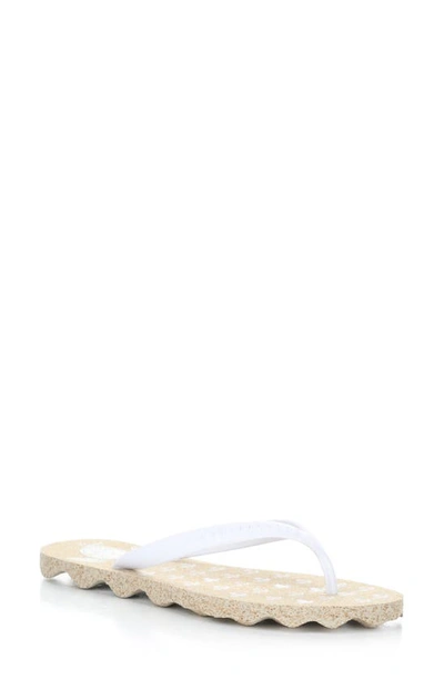 Asportuguesas By Fly London Turtle Flip Flop In White