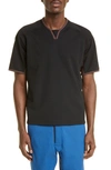 KIKO KOSTADINOV HEBAR V-NECK T-SHIRT