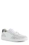 Geox Magnete Sneaker In White/ Light Olive