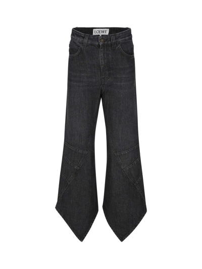 Loewe Black Pointed Jeans
