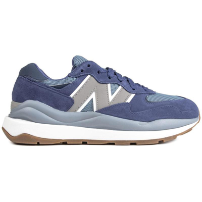 New Balance 新百伦newbalance Nb正品男鞋 海外购57/40 Trainers 透气舒适 复古休闲跑步鞋男nb5740nv In Blue