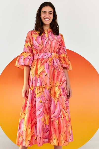 maisie high low midi dress O'Neill Women's Maisie Maxi Dress in Orchid, Size XS
