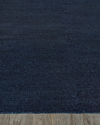 Exquisite Rugs Asheville Hand-loomed Rug, 10' X 14' In Navy Blue