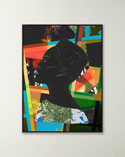 Wendover Art Group 'patchwork Profile 2' Wall Art
