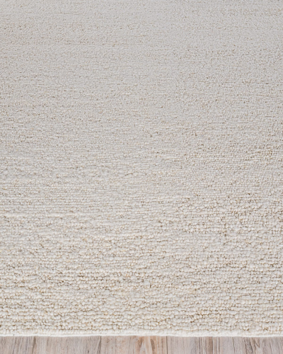 Exquisite Rugs Asheville Hand-loomed Rug, 10' X 14' In Ivory