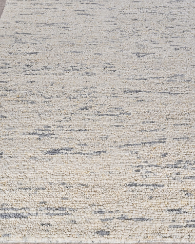 Exquisite Rugs Asheville Hand-loomed Rug, 8' X 10' In Gray/ivory