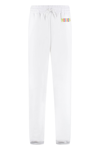 MOSCHINO LOGO DETAIL COTTON TRACK-trousers