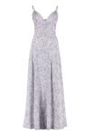 Giovanni Bedin Printed Silk Dress In Multicolor
