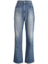 TU ES MON TRESOR THE LAPIS LAZULI STRAIGHT-LEG JEANS