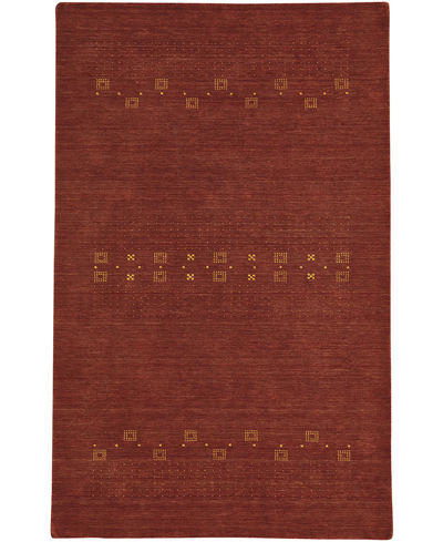 Capel Simply Gabbeh 800 8' X 10' Area Rug In Paprika