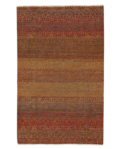 Capel Pinnacle 585 4' X 6' Area Rug In Coral